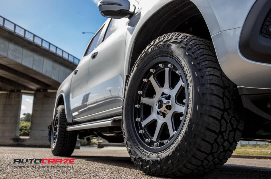 MERCEDES X CLASS ADDICT MATTE BLACK MACHINED FACE